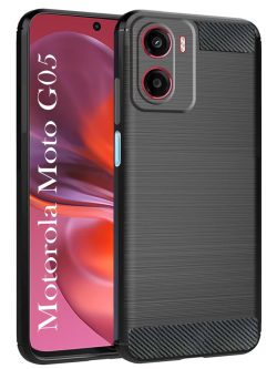 For Motorola Moto G05 Back Cover Black Armor New