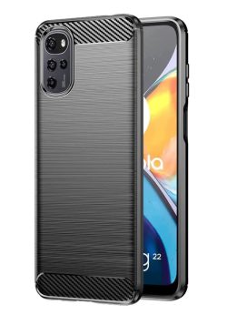 For Motorola Moto G22 Back Cover Black Armor New