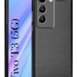 For Vivo T3 5G Cover Black Armor New