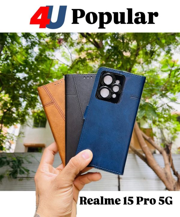 4U For Realme 50 Pro 5G Flip Cover - Image 5