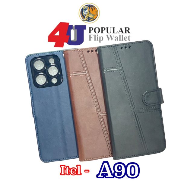  4U Itel A90 Flip Cover New - Image 2