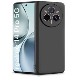 For Realme 14 Pro + 5G Back Cover iBlack New
