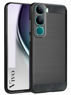 For Vivo Y400 5G Back Cover Black Armor New