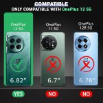 For OnePlus 12 5G Back Cover Black Armor New - Image 8