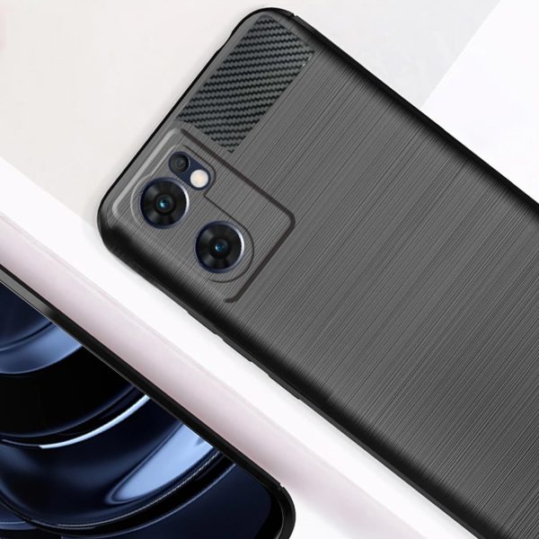 For Oppo RENO 7 5G Back Cover Black Armor New - Image 8