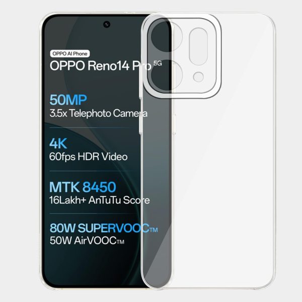 Zigzag Reno 14 Pro 5G Back Cover Transparent New - Image 8