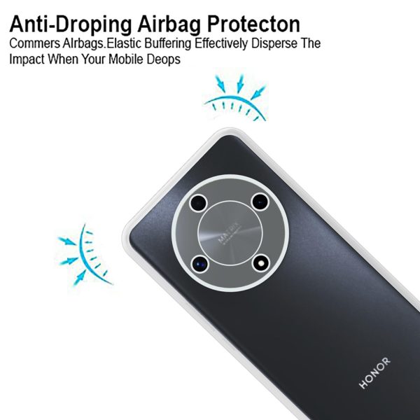 ZigZag Honor 9XB 5G Back Cover Transparent New - Image 2