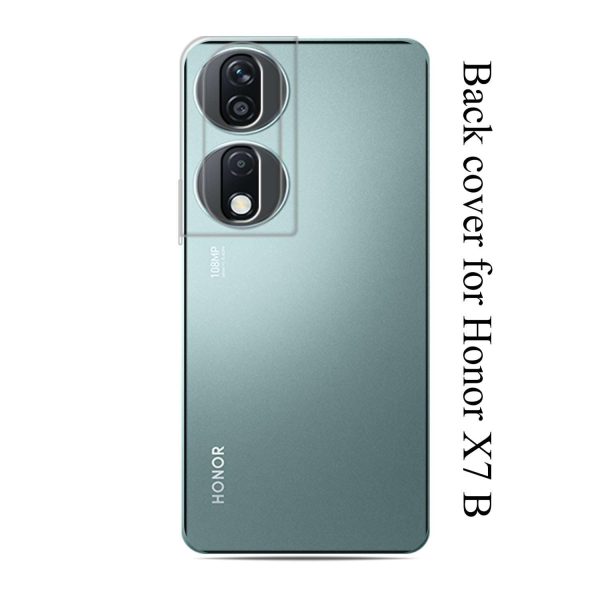 ZigZag Honor X7B 5G Back Cover Transparent New - Image 8