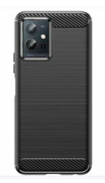 For iQOO Z6 44W Back Cover iQOO T1 44W Back Cover Black Armor New - Image 8