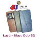 4U Lava Blaze Duo 5G Flip Cover New - Image 2