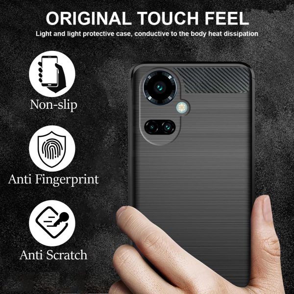 For Tecno Camon 19 Pro Back Cover Black Armor New - Image 7