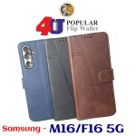 4U Samsung M16 Flip Cover / F16 5G  Flip Cover New - Image 2