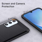 For Samsung A34 5G Back Cover Black Armor New - Image 5