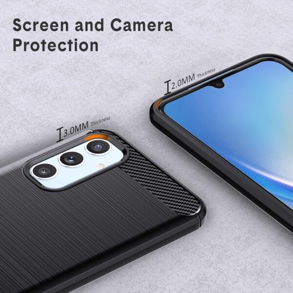 For Samsung A34 5G Back Cover Black Armor New - Image 5