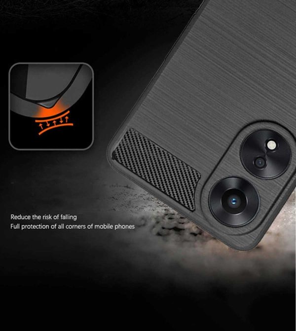 For Oppo A38 Back Cover Black Armor New - Image 8