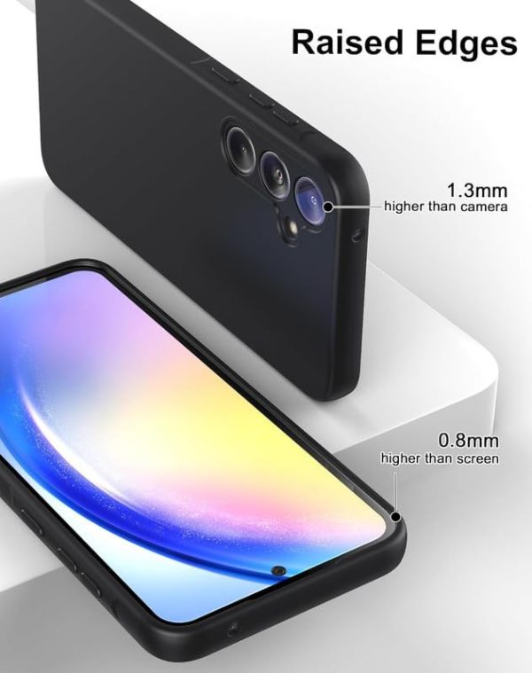 For Samsung A55 5G Back Cover iBlack New - Image 3