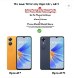For Oppo A17 Back Cover Black Armor New - Image 8