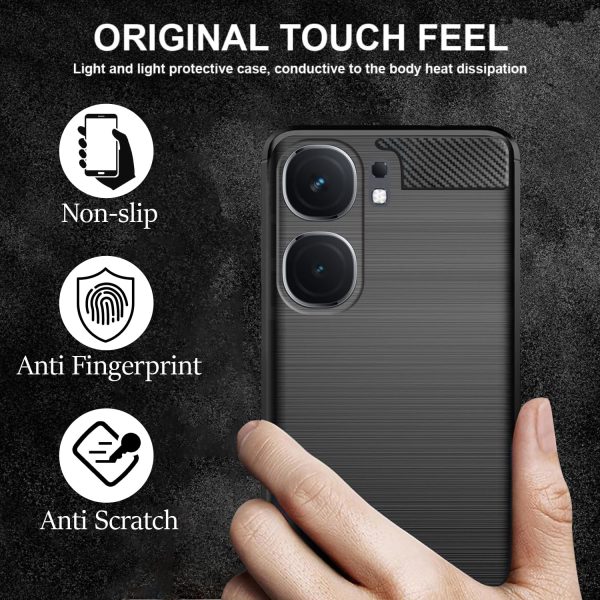 For iQOO NEO 9 PRO 5G Back Cover Black Armor New - Image 10