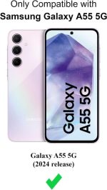 For Samsung A55 5G Back Cover iBlack New - Image 2