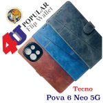 4U Tecno Pova 6 Neo 5G Flip Cover New - Image 2
