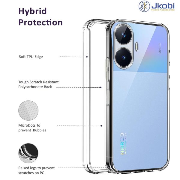 ZigZag Realme Narzo N55 Back Cover Transparent New - Image 6
