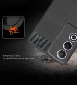 For Oppo A3 pro 5G Back Cover Black Armor New - Image 9