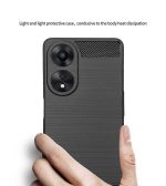 For Oppo A78 4G Back Cover Black Armor New - Image 2