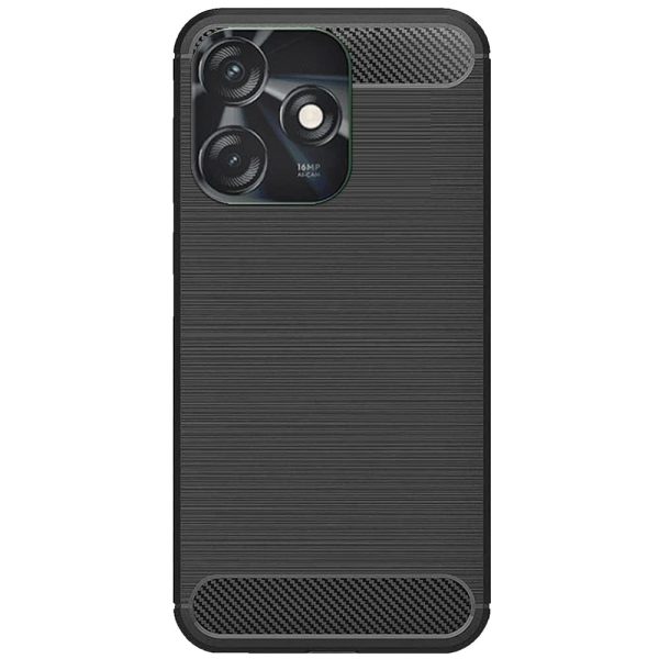 For Tecno Spark 10c Back Cover Black Armor New - Image 3