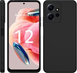 For Xiaomi Redmi note 12 4G Back Cover iBlack New