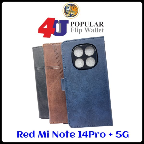 4U Redmi Note 14 Pro Plus 5G Flip Cover New - Image 2