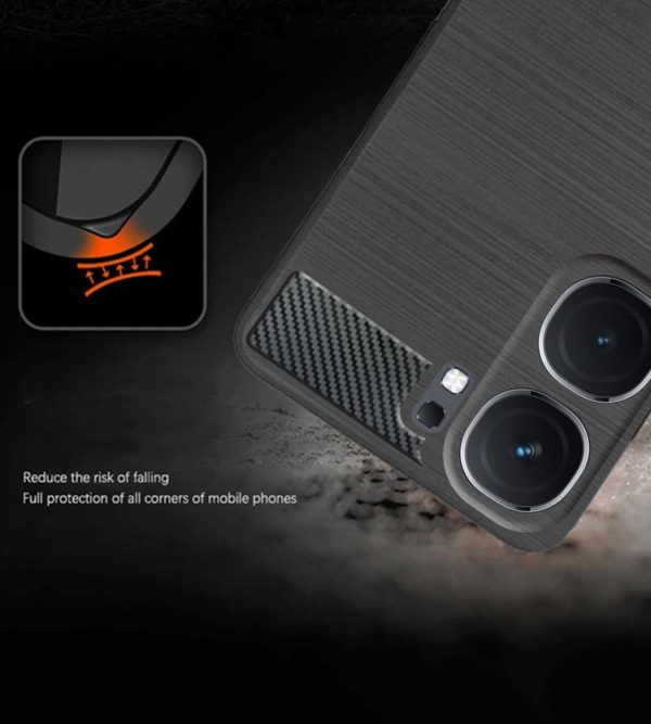 For iQOO NEO 9 PRO 5G Back Cover Black Armor New - Image 8