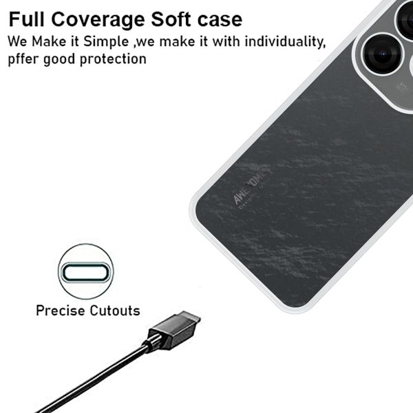 Zigzag Itel A80 Back Cover Transparent New - Image 4