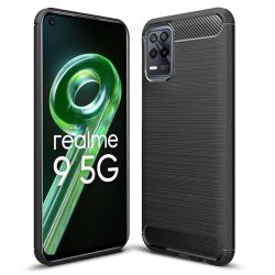 For Realme 9 5G Back Cover Black Armor New