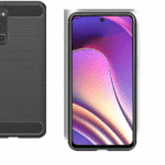 For Lava Blaze 1x 5G Back Cover Black Armor New