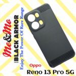 For Oppo Reno 13 Pro 5G Back Cover - Black Armor - Image 10