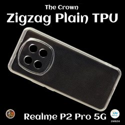 ZigZag Realme P2 Pro 5G Back Cover Transparent New