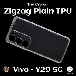 Zigzag Vivo Y29 5G Back Cover Transparent New