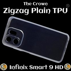 Zigzag Infinix Smart 9 HD Back Cover Transparent New