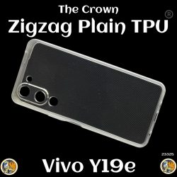 Zigzag Vivo Y19e Back Cover Transparent New