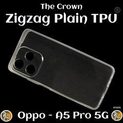 Zigzag Oppo A5 Pro 5G Back Cover Transparent New