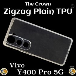 Zigzag Vivo Y400 Pro 5G Back Cover Transparent New