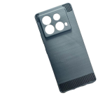 For Infinix Note 40 5G Back Cover - Black Armor - New - Image 9