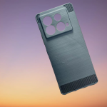For Infinix Note 40 5G Back Cover - Black Armor - New - Image 6