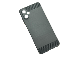 For Samsung A06 4G / Samsung A06 5G Back Cover - Black Armor