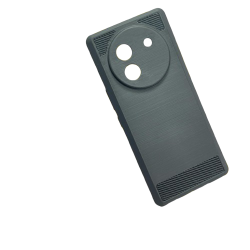 For Lava Bold / Blaze X 5G Back Cover - Black Armor New