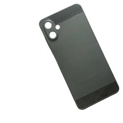 For Samsung A06 Back Cover - Black Armor New