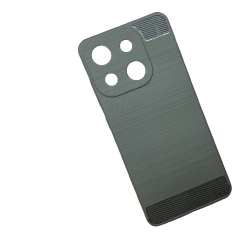 For Itel A50C Back Cover - Black Armor New