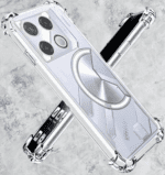 Zigzag Plain TPU Infinix GT 20 Pro 5G Back Cover - Transparent - Image 6