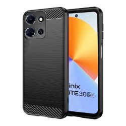 For Infinix HOT 30i Back Cover Black Armor New