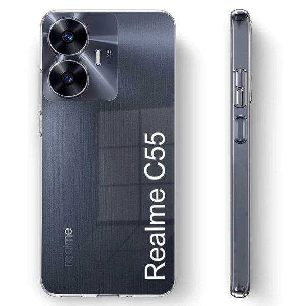 ZigZag Realme C55 Back Cover Transparent New - Image 7
